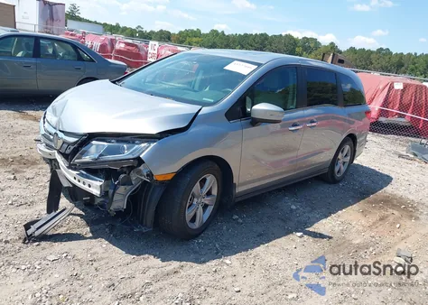 2020 Honda Odyssey Exl from USA, damaged, VIN 5FNRL6H76LB013943
